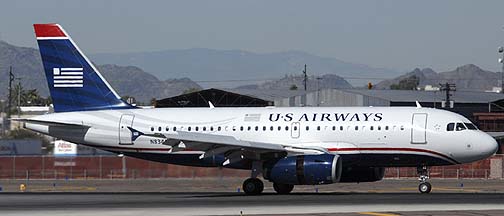 US Airways Airbus A319-132 N832AW, November 10, 2010